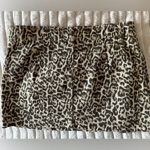 Sincerely Jules Animal Print Mini Skirt